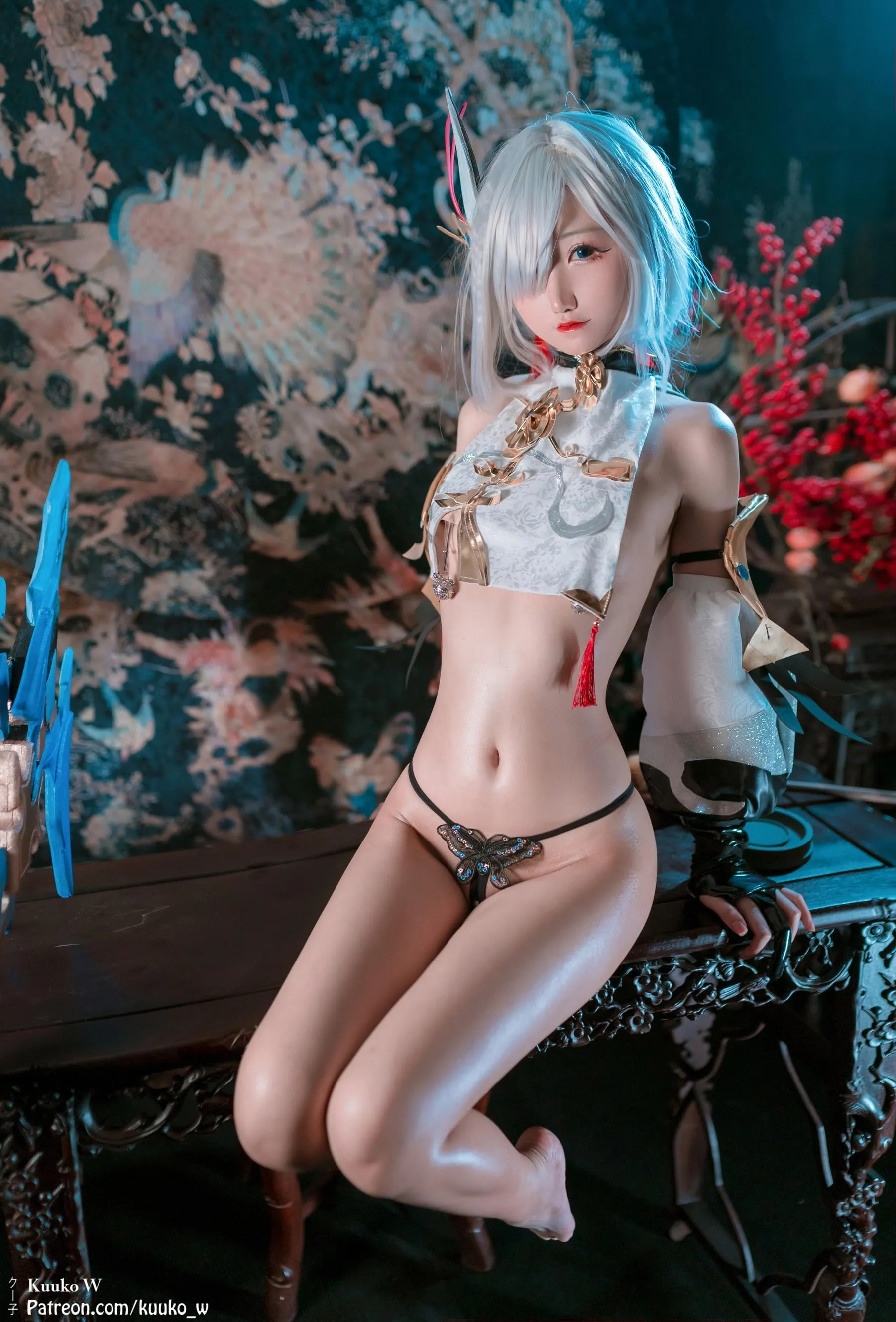 Kuuko W – NO.53 Shenhe Genshin Impact [49P]插图6